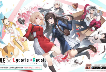 nikke lycoris collab key art