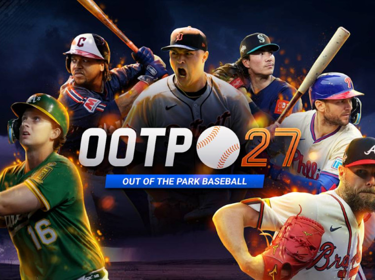 out of the park baseball 27 key art