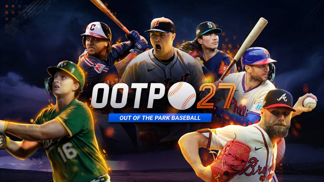 out of the park baseball 27 key art