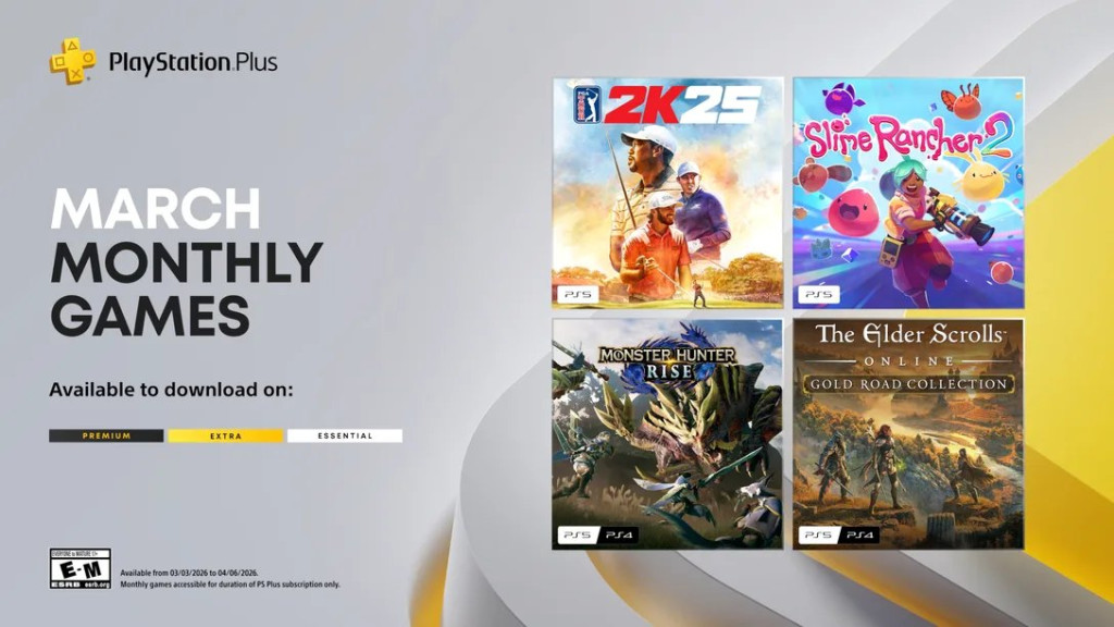 ps plus essential march 2026 games