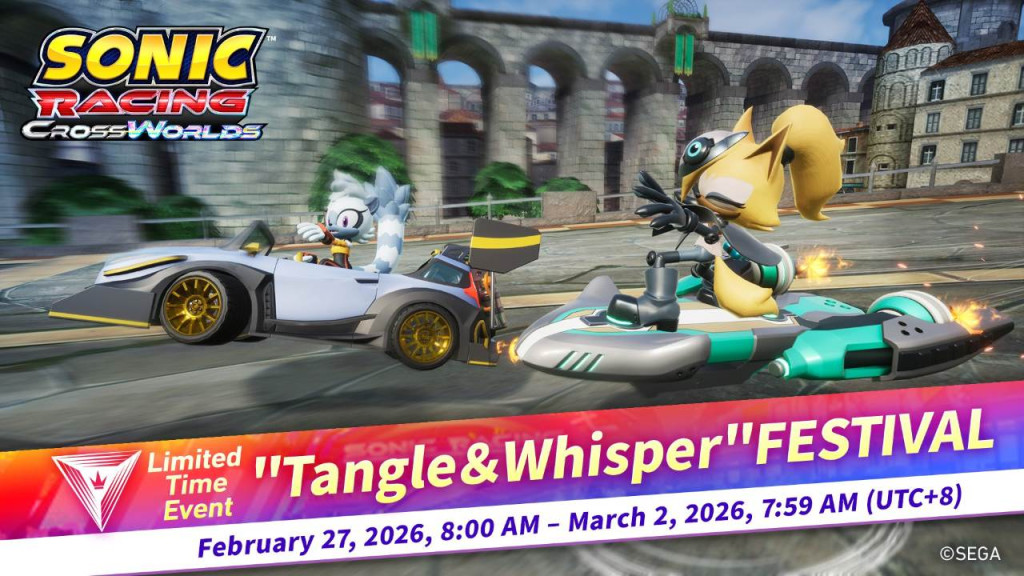 sonic racing crossworlds tangle whisper festival 2