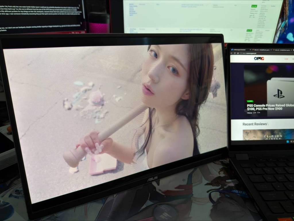 ASUS ZenScreen OLED MQ16FC kpop 1