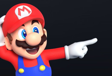 mario pointing