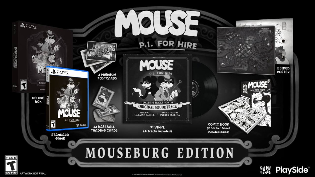 MOUSE P.I. For Hire - Mouseburg Edition - PlayStation 5