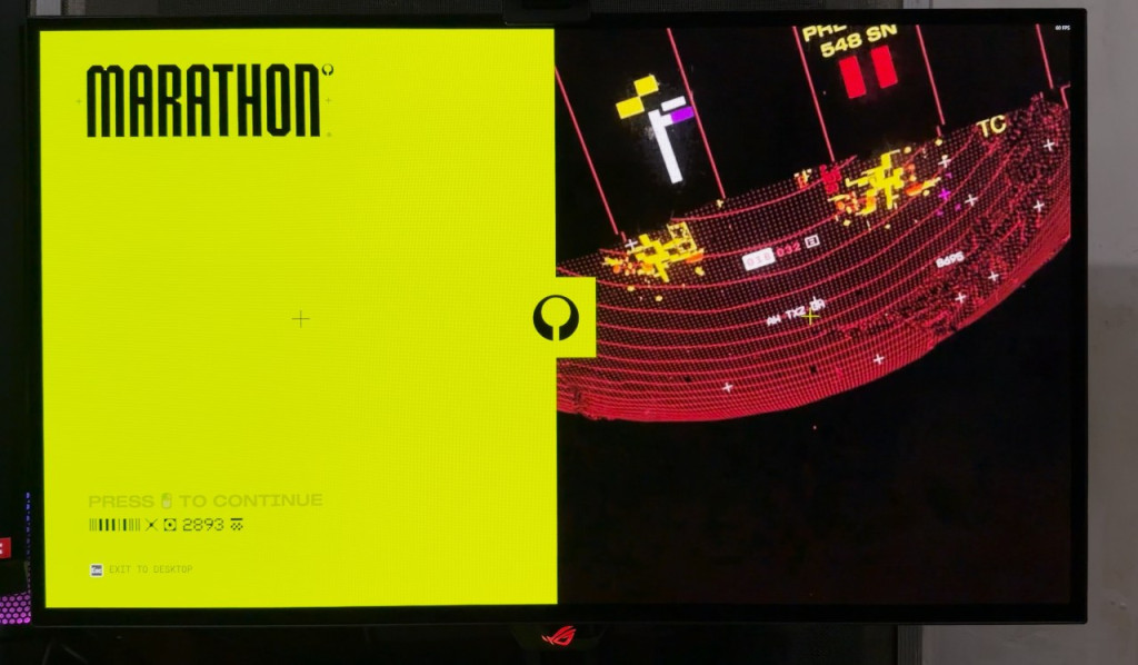 ROG Strix OLED XG27AQWMG Marathon