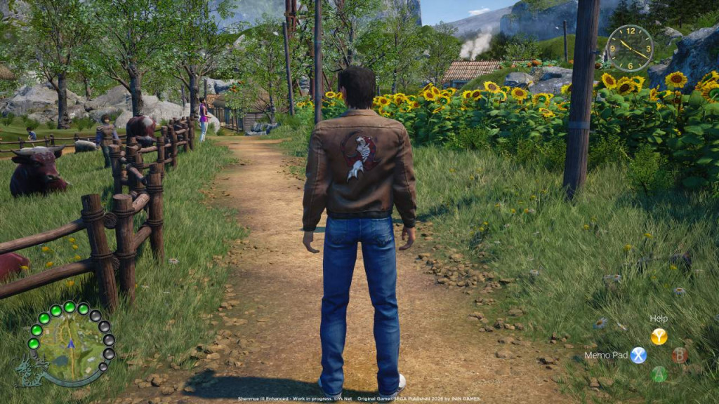 Shenmue III Enhanced Sunflower Grove