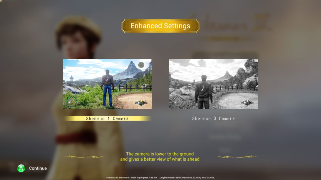 Shenmue III Enhanced UI Snap 1