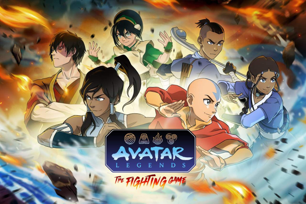 avatar legends the fighting game key art 2