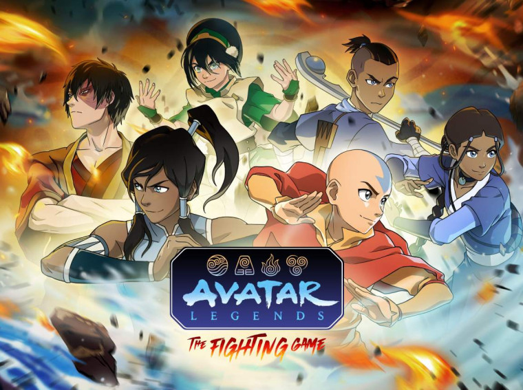 avatar legends the fighting game key art 2