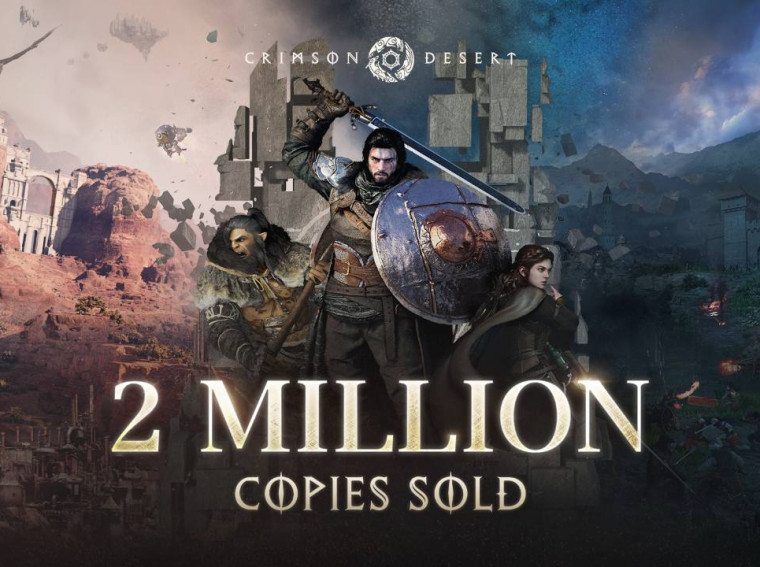 crimson desert 2 million copies sold