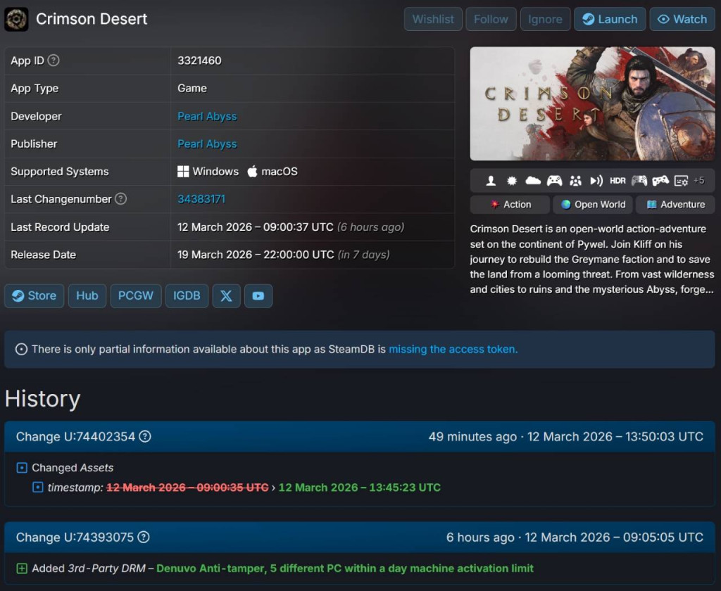 crimson desert denuvo 2