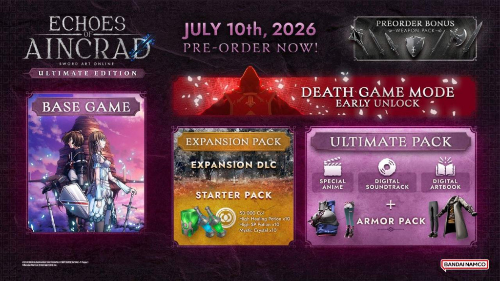 echoes of aincrad ultimate edition 1