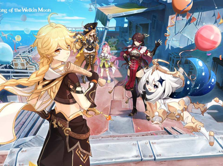 genshin impact version luna vi key art