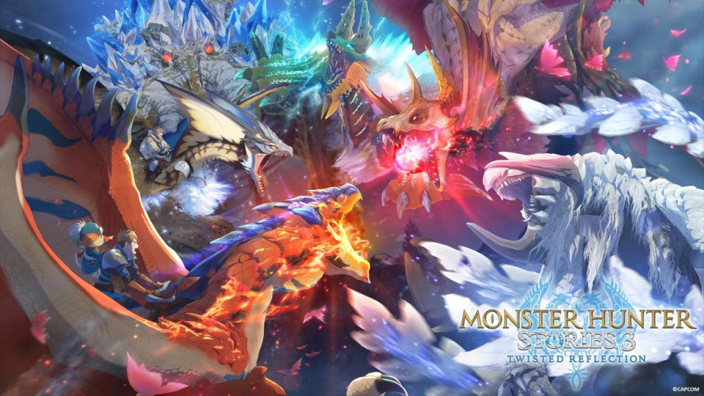 monster hunter stories 3 twisted reflection key art 2