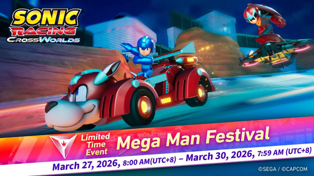 sonic racing crossworlds mega man 2