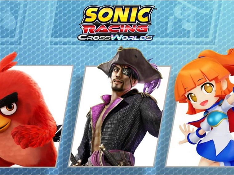 sonic racing crossworlds red majima arle update