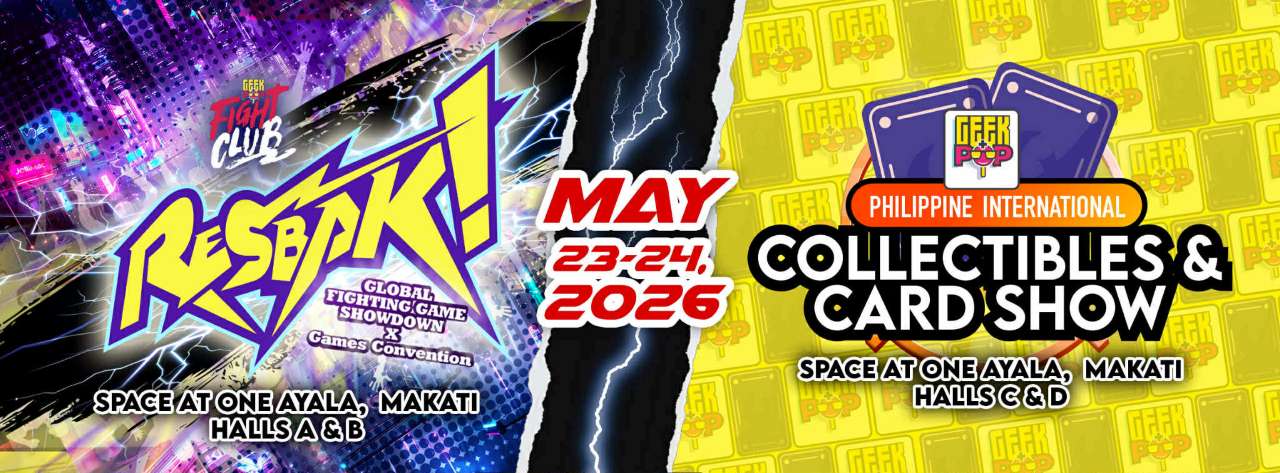 GEEK POP PICCS & RESBAK Collide This May in Makati