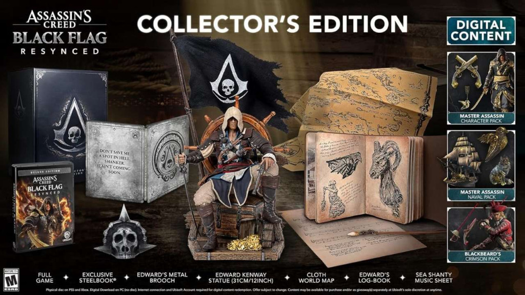 assassin's creed black flag resynced collector's edition