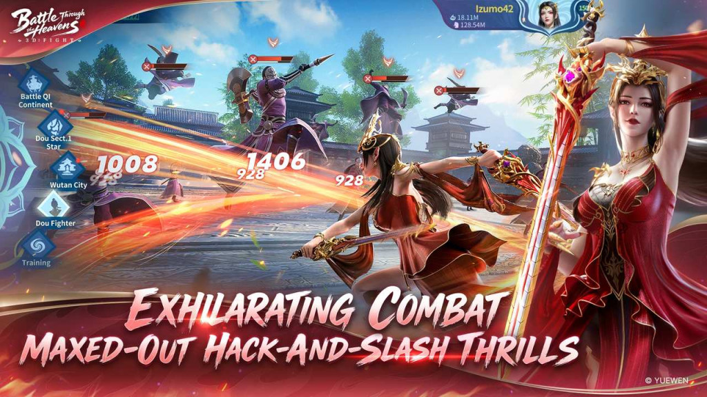 battle through the heavens 3d fight screenshot 1