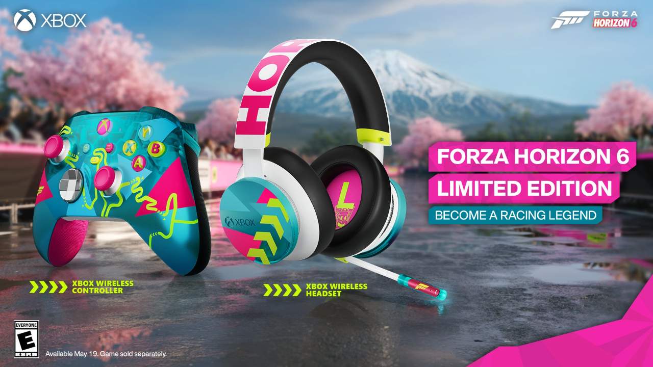 Forza Horizon 6 Limited Edition Xbox Controller and Headset Revealed