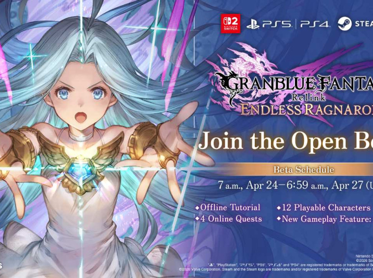 granblue fantasy relink endless ragnarok open beta banner