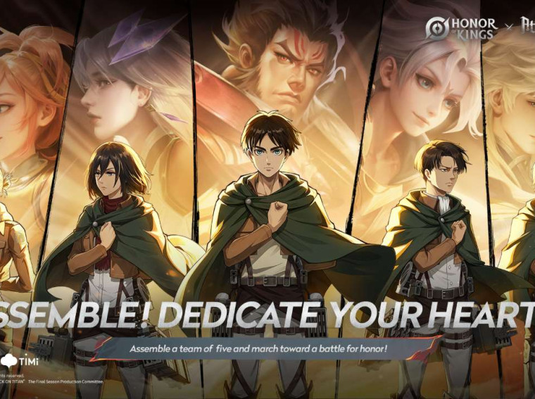 honor of kings attack on titan banner 1