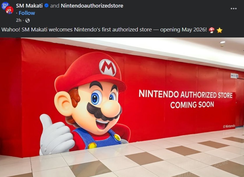 nintendo store sm makati