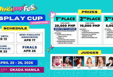 otaku pop fes 2026 cosplay cup details