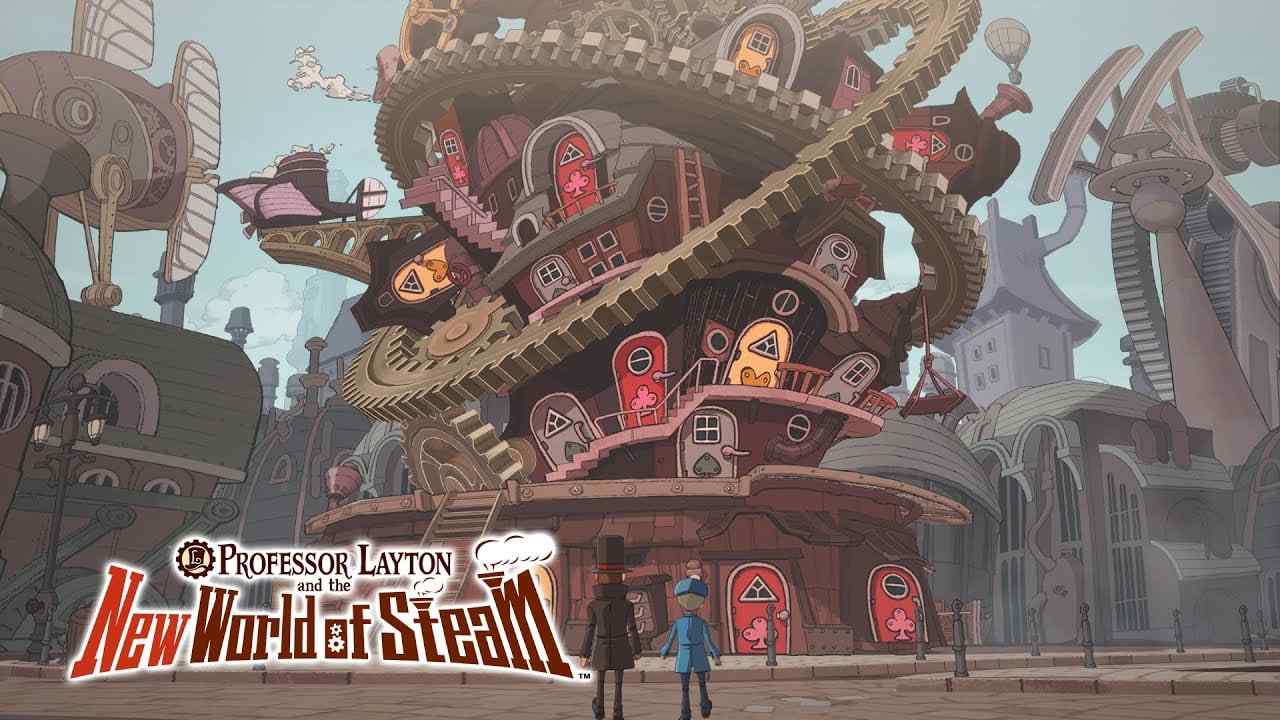 Professor Layton and the New World of Steam Adds PS5 and PC Versions, Launches Late 2026