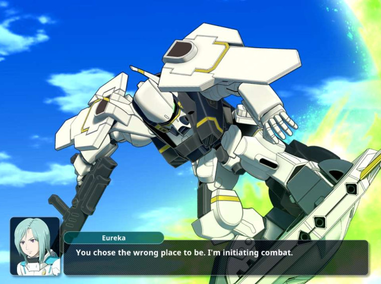 super robot wars y EUREKA EUREKA SEVEN HI-EVOLUTION - Urs Ragnar 1