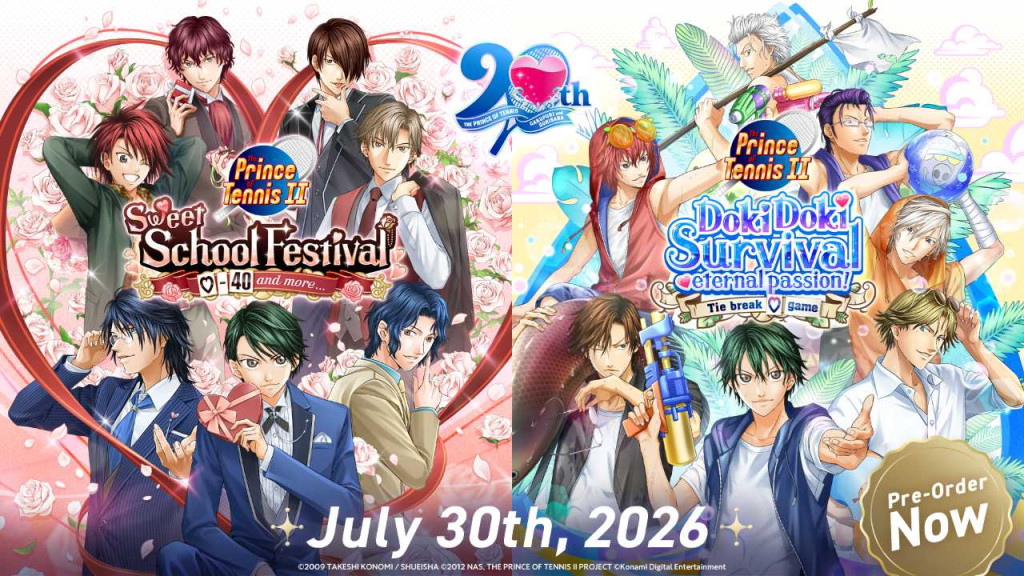 the prince of tennis games key art