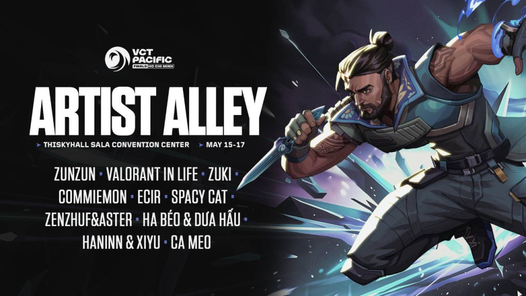 valorant vct pacific finals 2026 artist alley