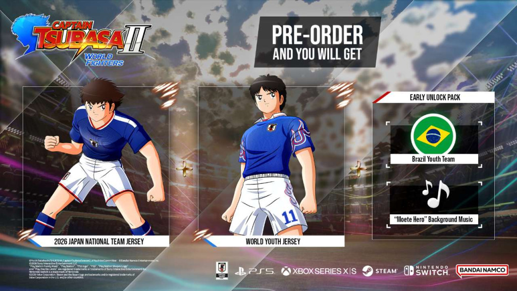 CAPTAIN TSUBASA 2 - WORLD FIGHTERS_BEAUTYSHOTS_PREORDER-BONUS