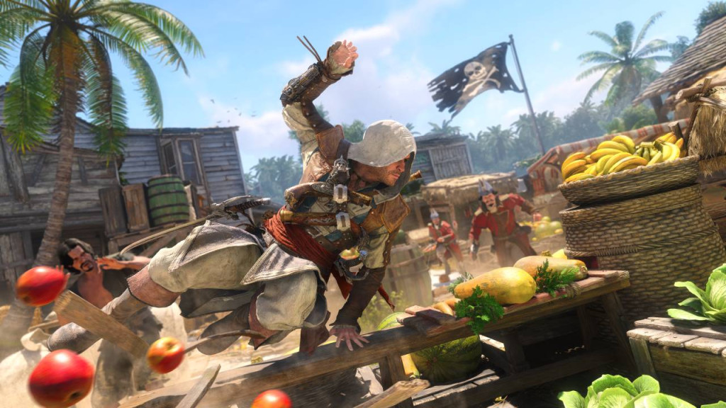 assassin's creed black flag preview parkour