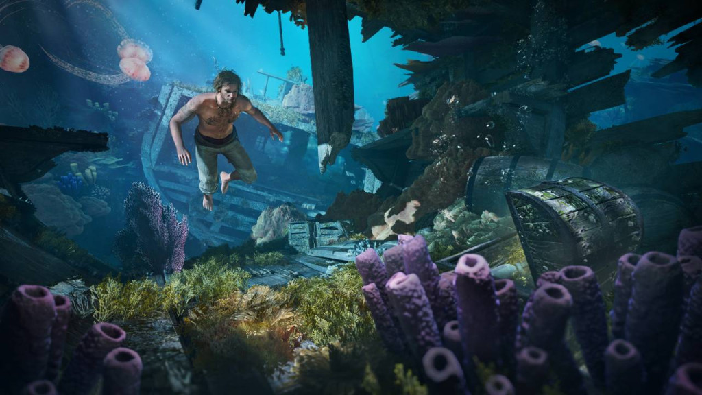 assassin's creed black flag underwater