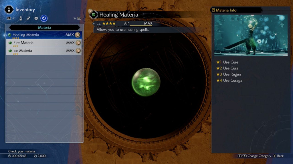 final fantasy vii rebirth key menu 2