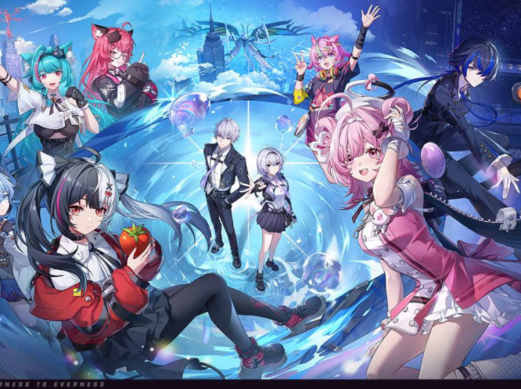 neverness to everness key art