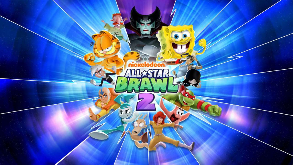 nickelodeon all star brawl 2 key art