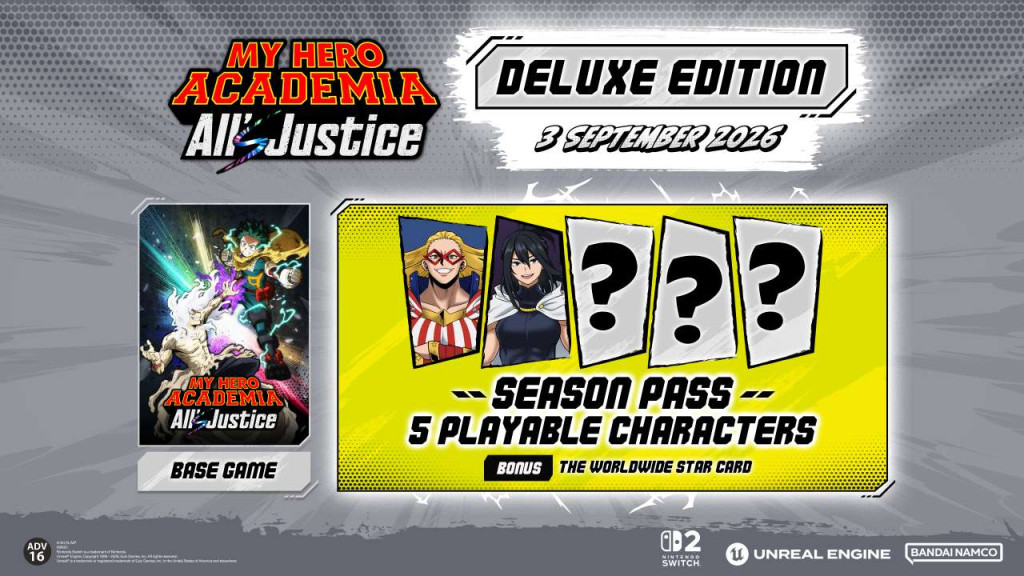 MY HERO ACADEMIA- All's Justice - DLX Edition switch 2