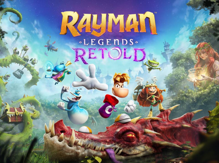 Rayman Legends Retold key art