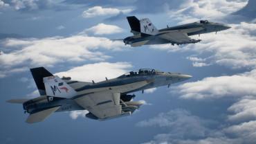 ace combat 8 wings of theve EA-18G