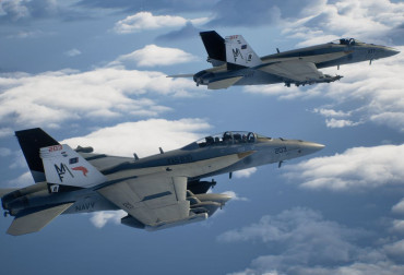 ace combat 8 wings of theve EA-18G