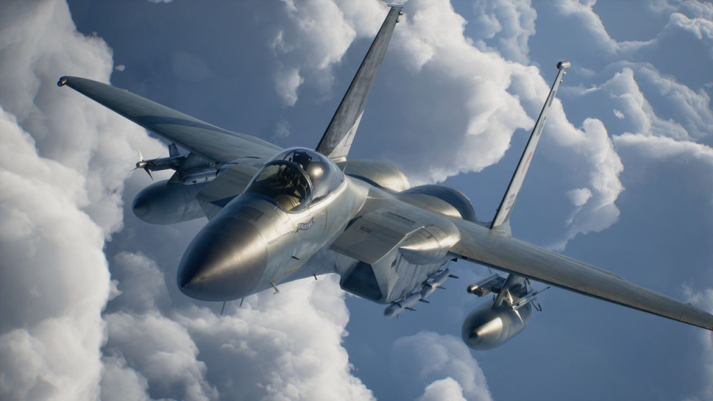 ace combat 8 wings of theve F-15C
