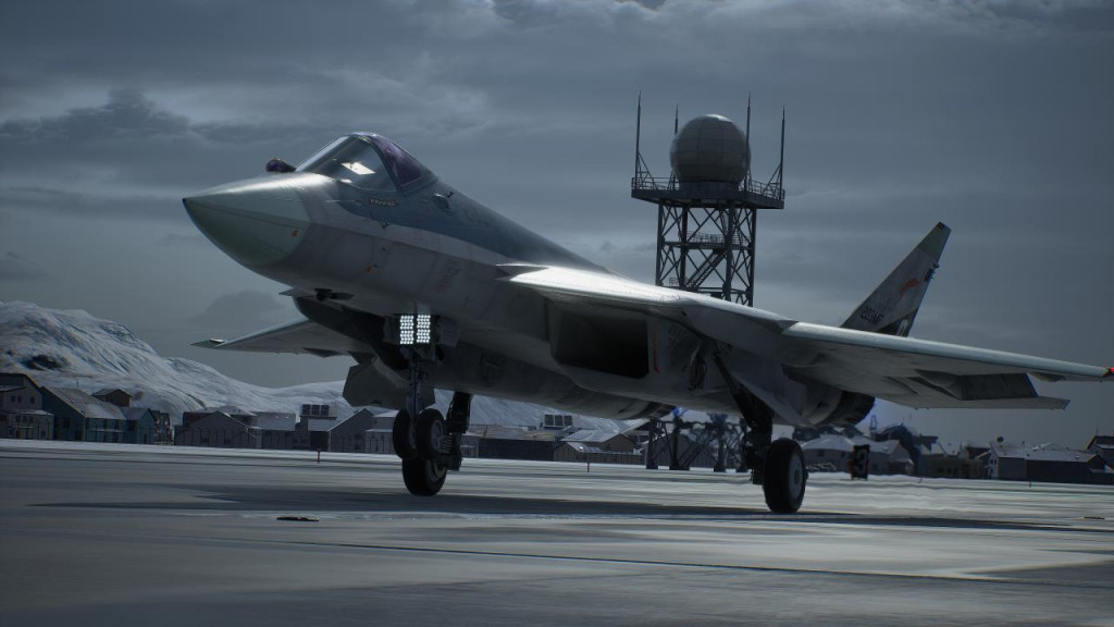 ace combat 8 wings of theve Su-57