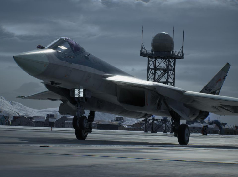 ace combat 8 wings of theve Su-57