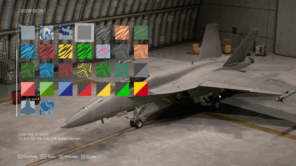 ace combat 8 wings of theve customization 3