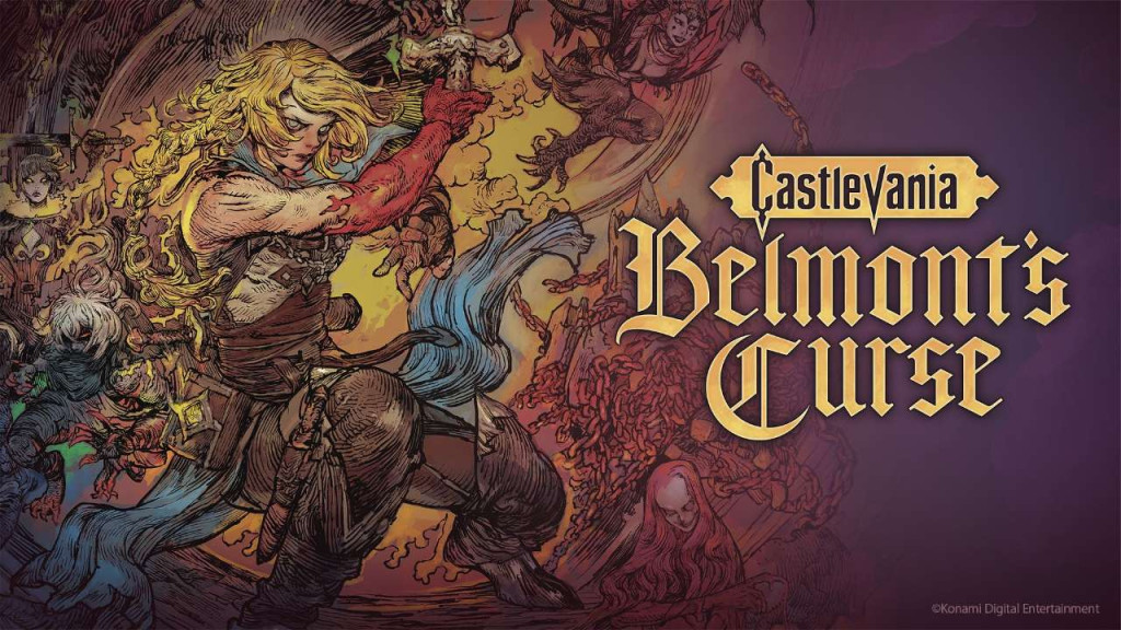 castlevania belmont's curse key art