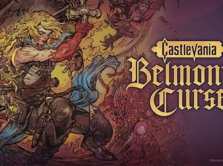 castlevania belmont's curse key art