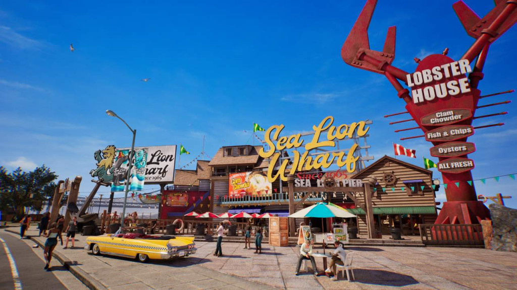crazy taxi world tour scenery