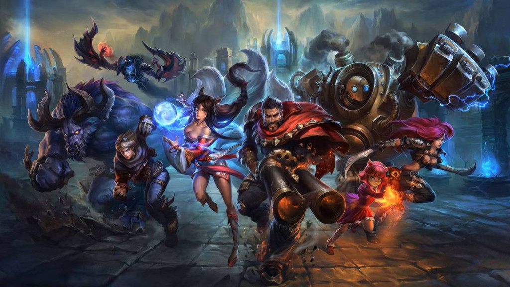 league of legends key art